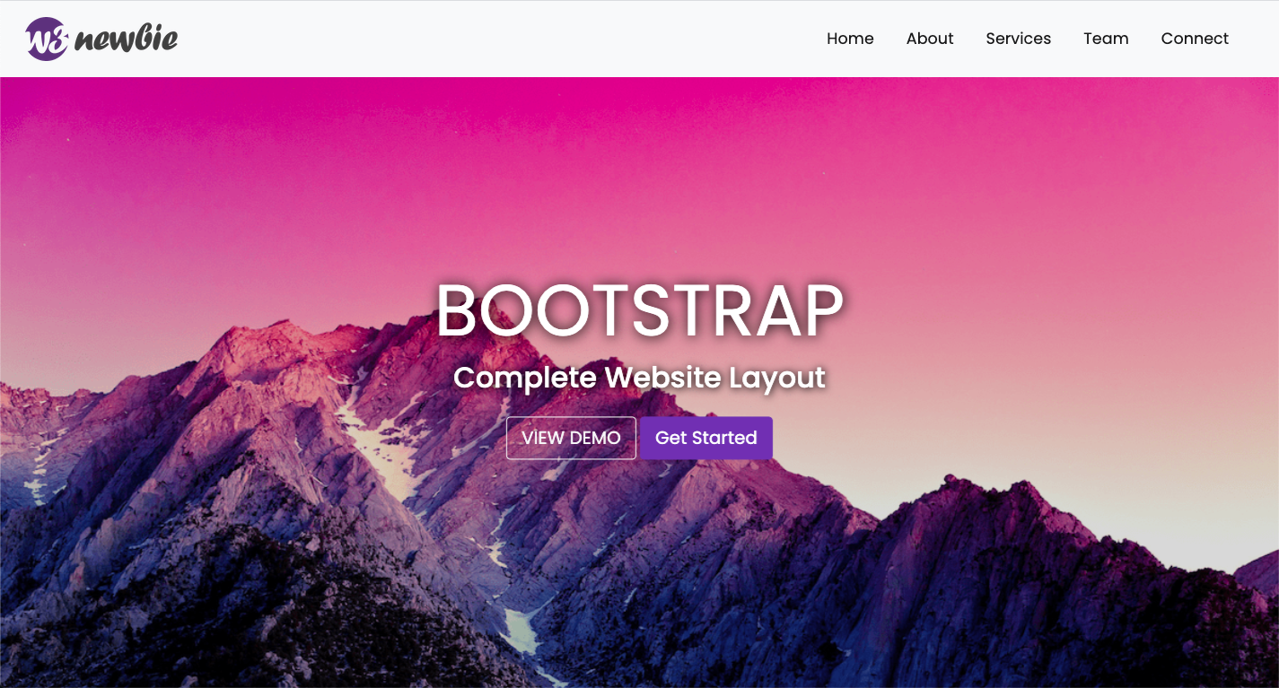 w3-bootstrap4